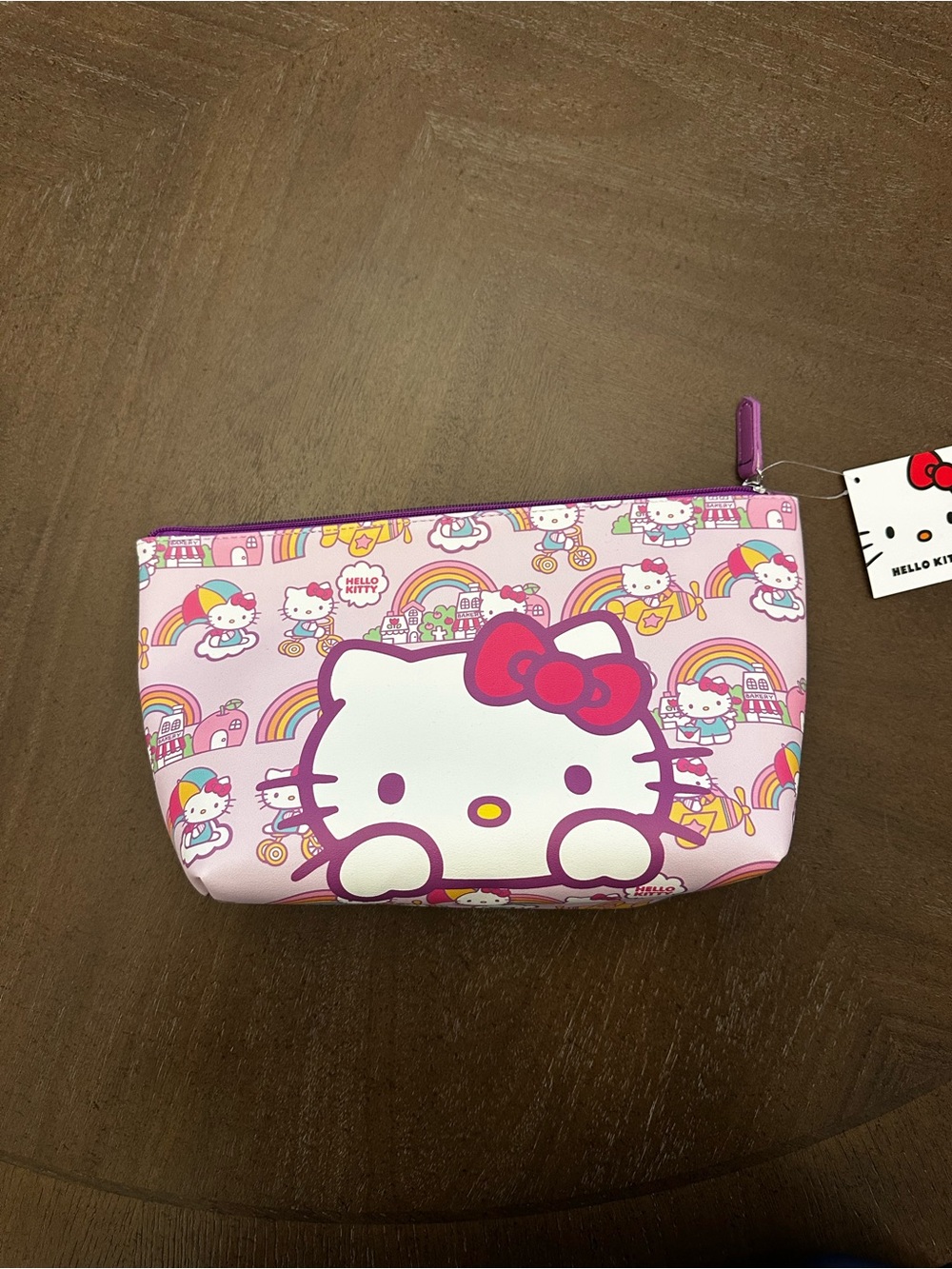 Hello Kitty Pink Cosmetic Bag